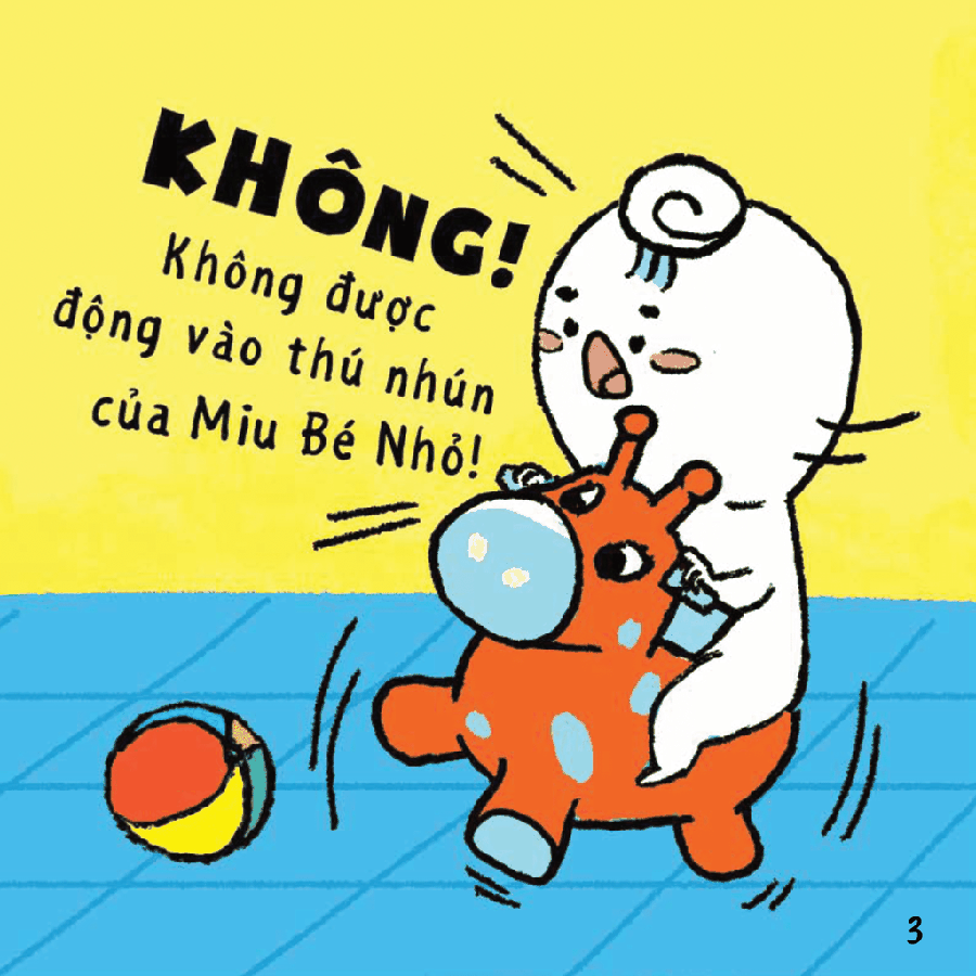 Ehon - Kĩ Năng Sống - Miu Bé Nhỏ - Đừng Ích Kỷ Nhé!