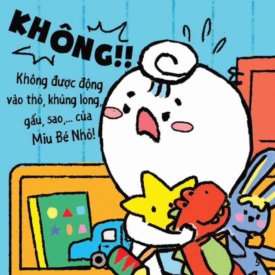 Ehon - Kĩ Năng Sống - Miu Bé Nhỏ - Đừng Ích Kỷ Nhé!