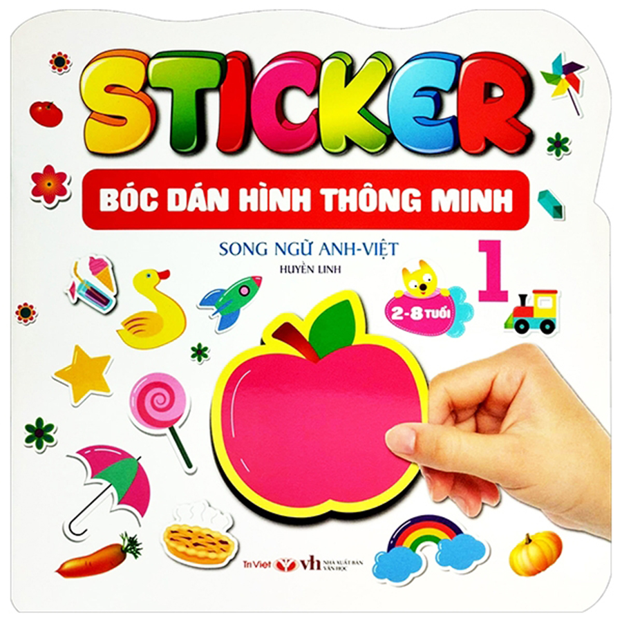 Sticker - Bóc Dán Hình Thông Minh Song Ngữ Anh-Việt Tập 1