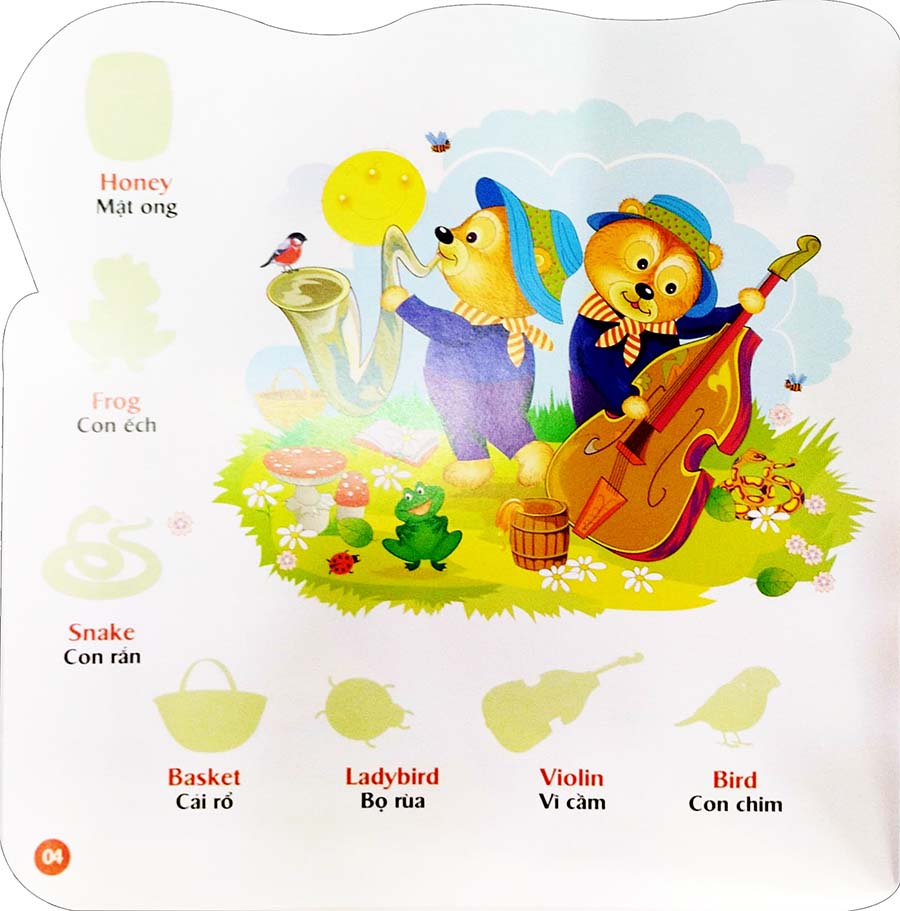 Sticker - Bóc Dán Hình Thông Minh Song Ngữ Anh-Việt Tập 2