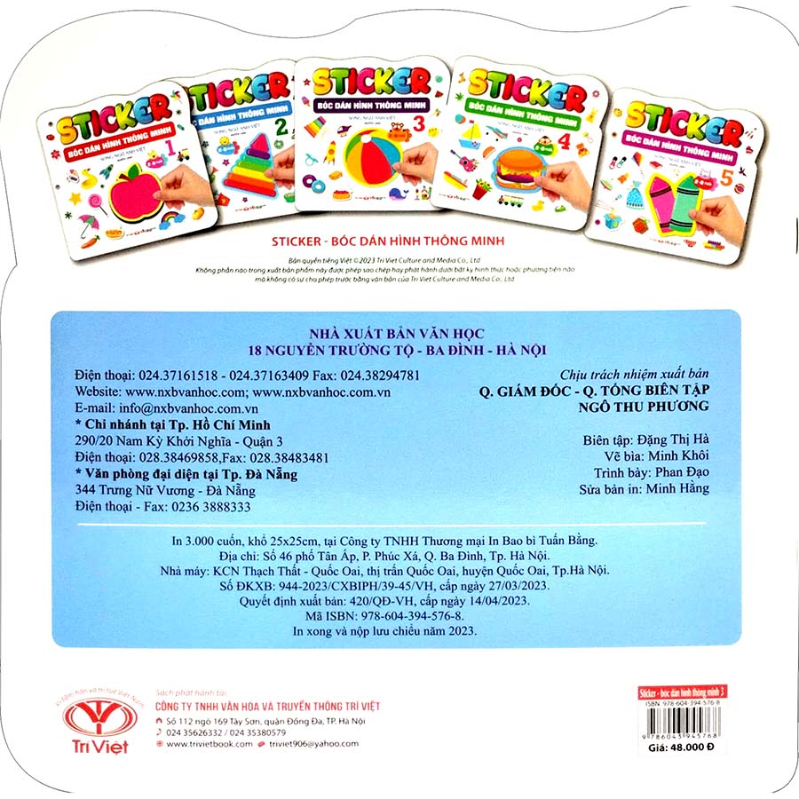 Sticker - Bóc Dán Hình Thông Minh Song Ngữ Anh-Việt Tập 3