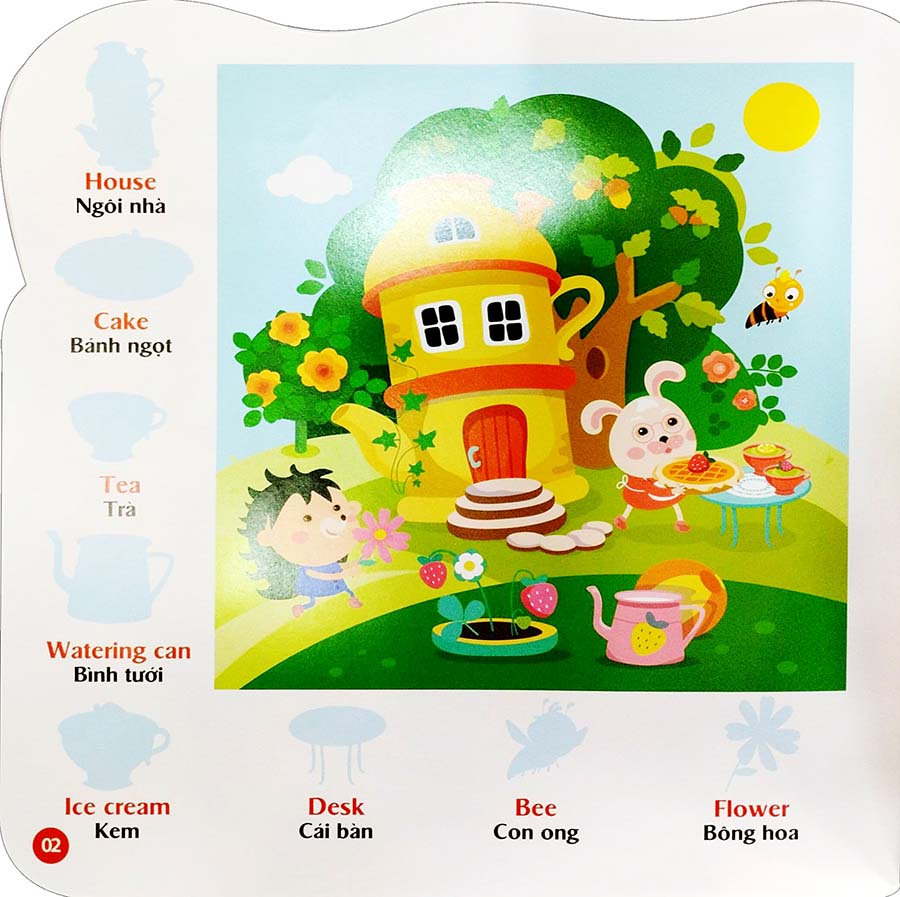 Sticker - Bóc Dán Hình Thông Minh Song Ngữ Anh-Việt Tập 5