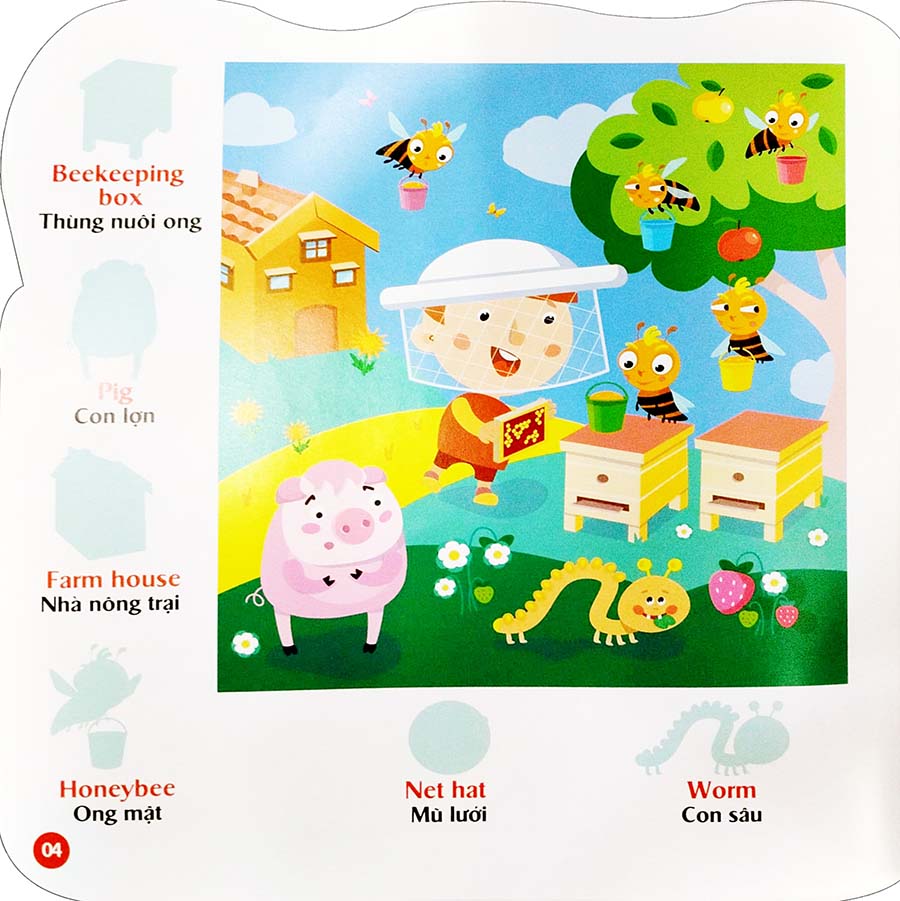Sticker - Bóc Dán Hình Thông Minh Song Ngữ Anh-Việt Tập 5