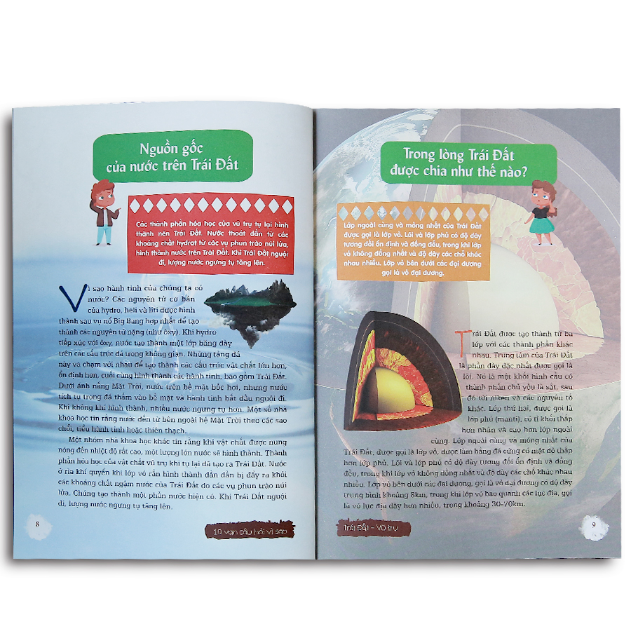 10 Vạn Câu Hỏi Vì Sao - Trái Đất, Vũ Trụ