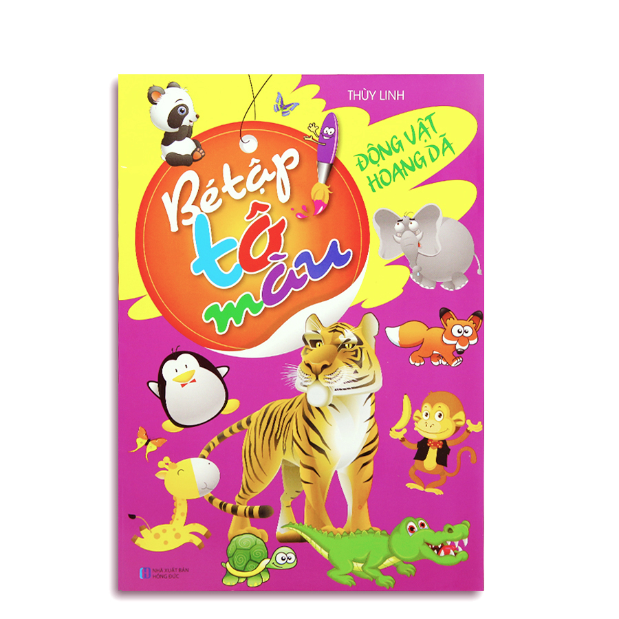 Bé Tập Tô Màu - Động Vật Hoang Dã