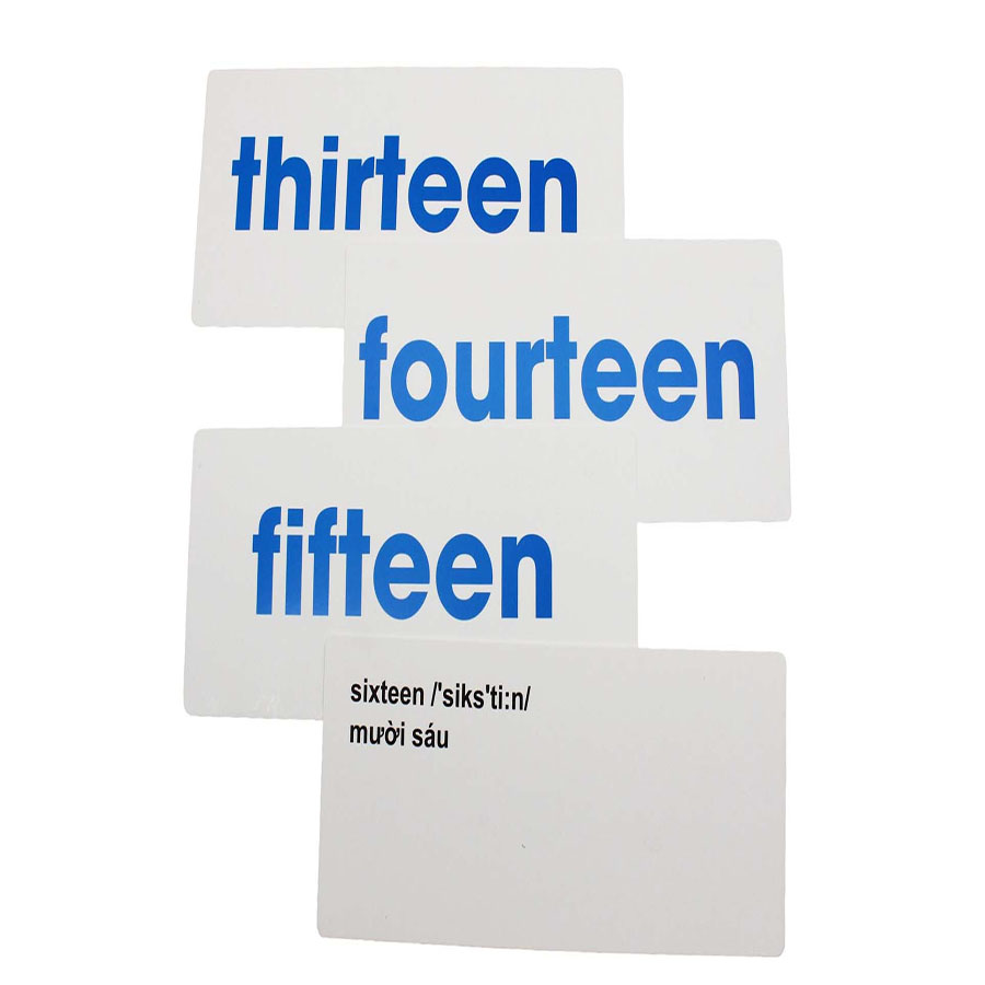 Flash Card Tiếng Anh - Từ Phức Tạp, Từ Ghép, Cụm Từ Và Câu