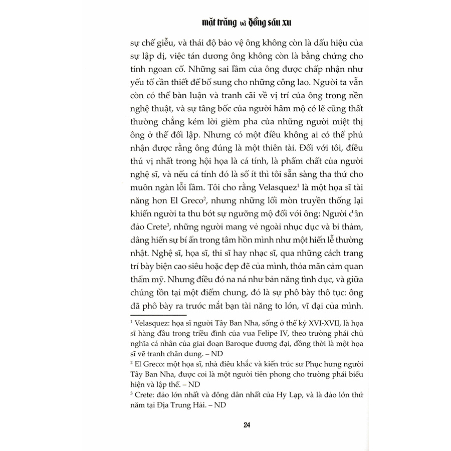 Mặt Trăng Và Đồng Sáu Xu - William Somerset Maugham