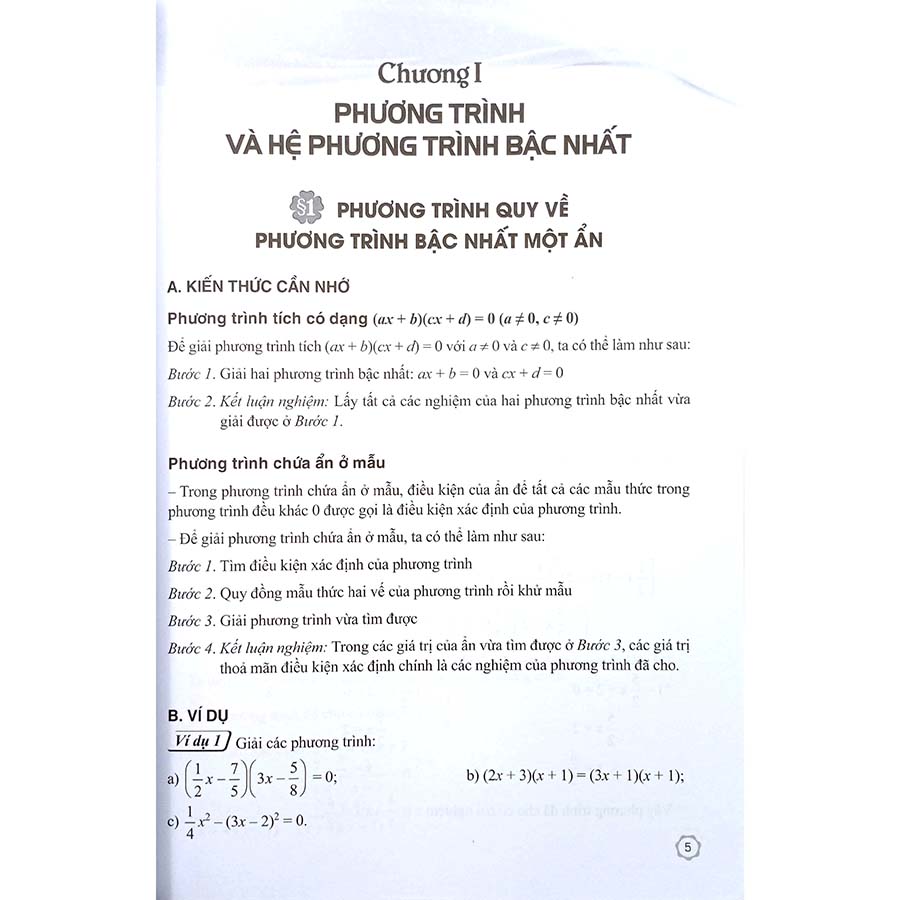 Bài Tập Toán Lớp 9 Tập 1 (Cánh Diều)