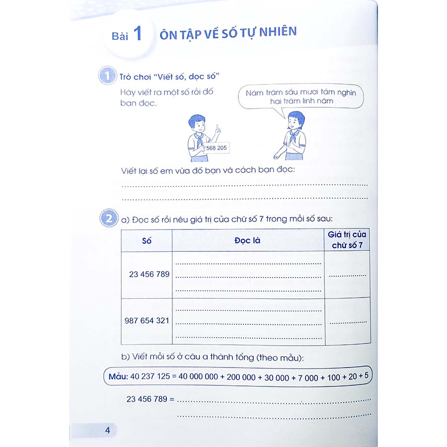 Vở Bài Tập Toán Lớp 5 Tập 1 (Cánh Diều)