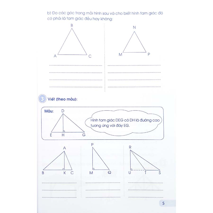 Vở Bài Tập Toán Lớp 5 Tập 2 (Cánh Diều)