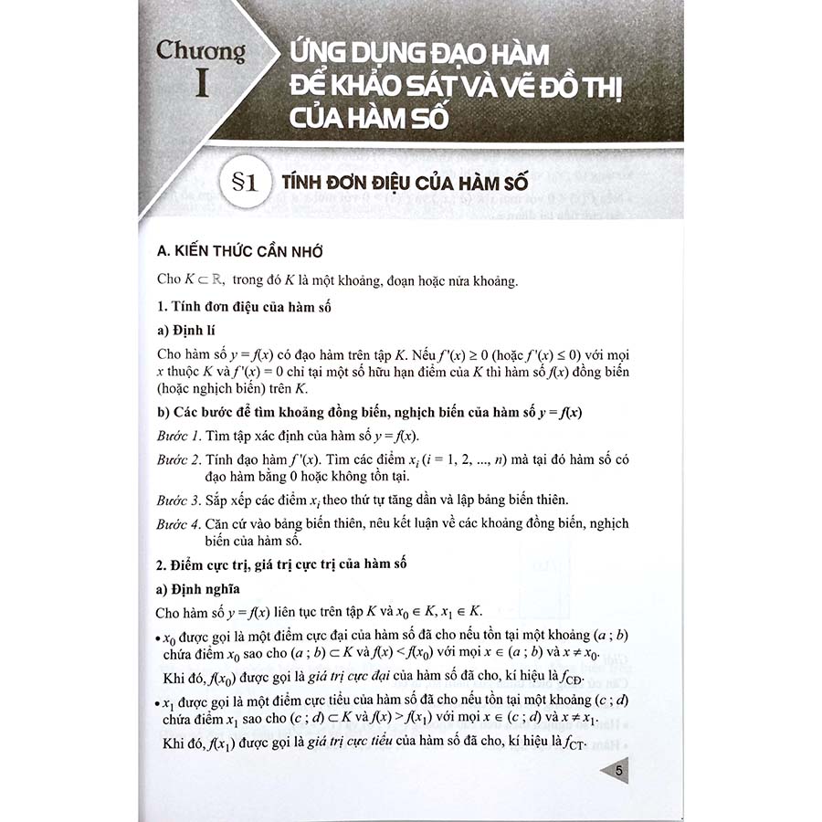 Bài Tập Toán Lớp 12 Tập 1 (Cánh Diều)