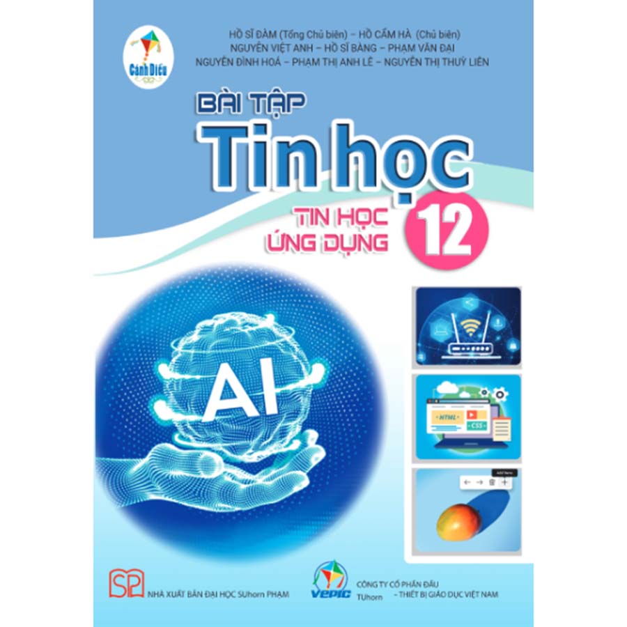 Bài Tập Tin Học Lớp 12 - Tin Học Ứng Dụng (Cánh Diều)