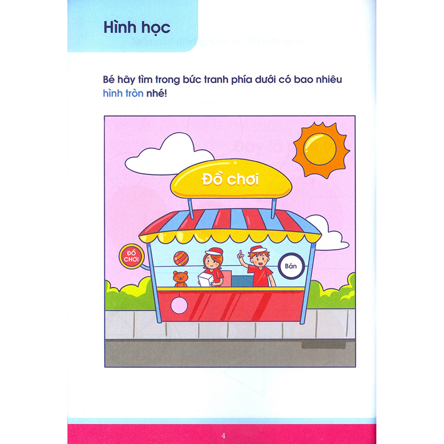 Vở Tập Viết Toán Học 123 Qua Các Trò Chơi Trí Tuệ Tập 3