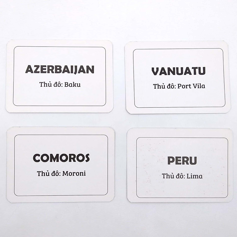 Flashcard Quốc Kỳ 197 Nước Trên Thế Giới
