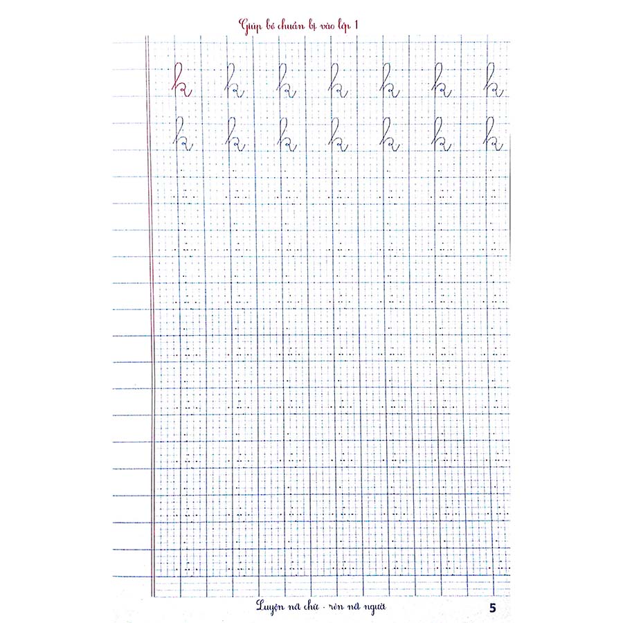 Mai Em Vào Lớp 1 - Vở Luyện Viết Tập 2 Dành Cho Bé Từ 5 - 6 Tuổi
