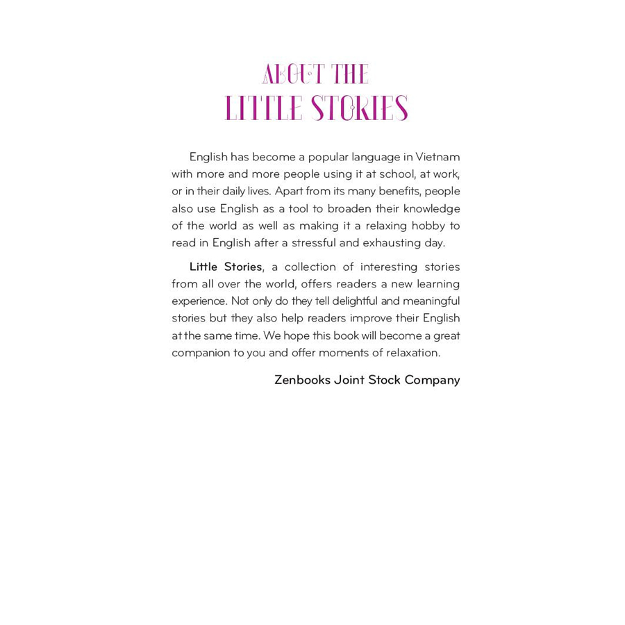 Little Stories - To Help You Relax