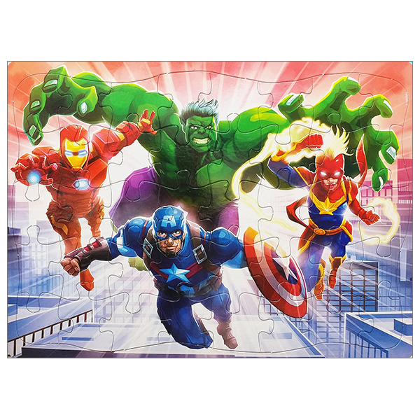 Ghép Hình Siêu Nhân Superhero 4