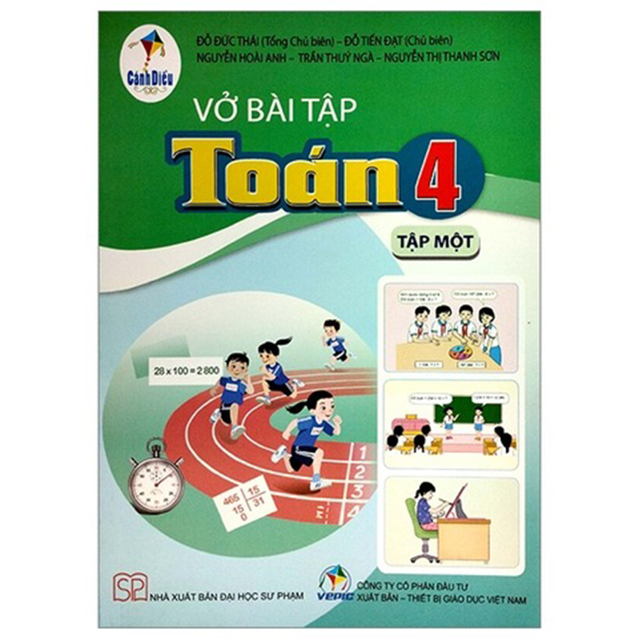 Vở Bài Tập Toán Lớp 4 Tập 1 (Cánh Diều)-2025