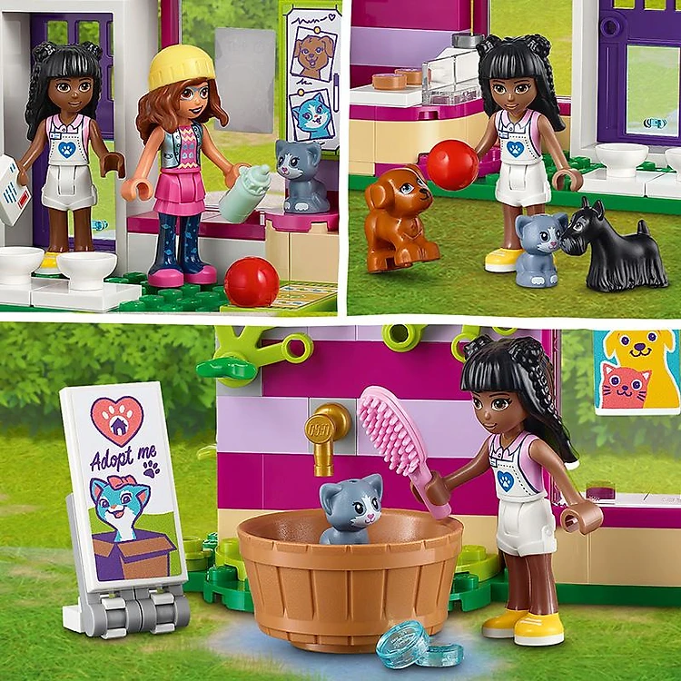 Đồ Chơi Lego Tiệm Cà Phê Thú Cưng Dễ Thương 41699