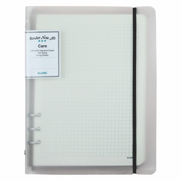 Sổ Còng A5 K.Long 200 Trang TP994 Bìa Nhựa Kẻ Caro