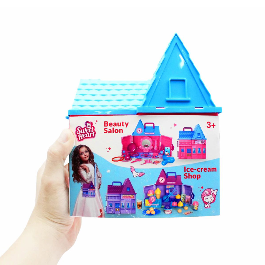 Bộ Đồ Chơi Túi Đeo Chéo Nhà Villa Làm Đẹp SH03