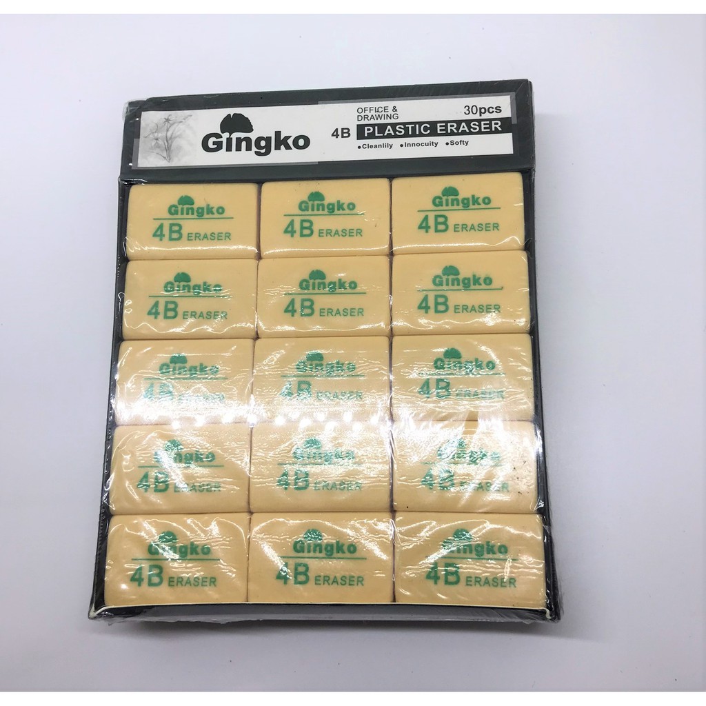 Tẩy Chì Siêu Mềm Gingko 4B-8B GIN1306-L