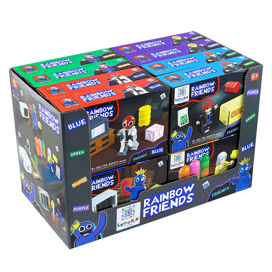 Bộ Xếp Hình Rainbow Friends 8 Trong 1 LF60