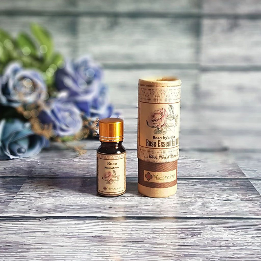 Tinh Dầu Nguyên Chất Ecolife - Hương Hoa Hồng