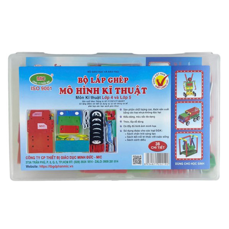 Bộ Lắp Ghép Mô Hình Kỹ Thuật Lớp 4 Và Lớp 5 MIC