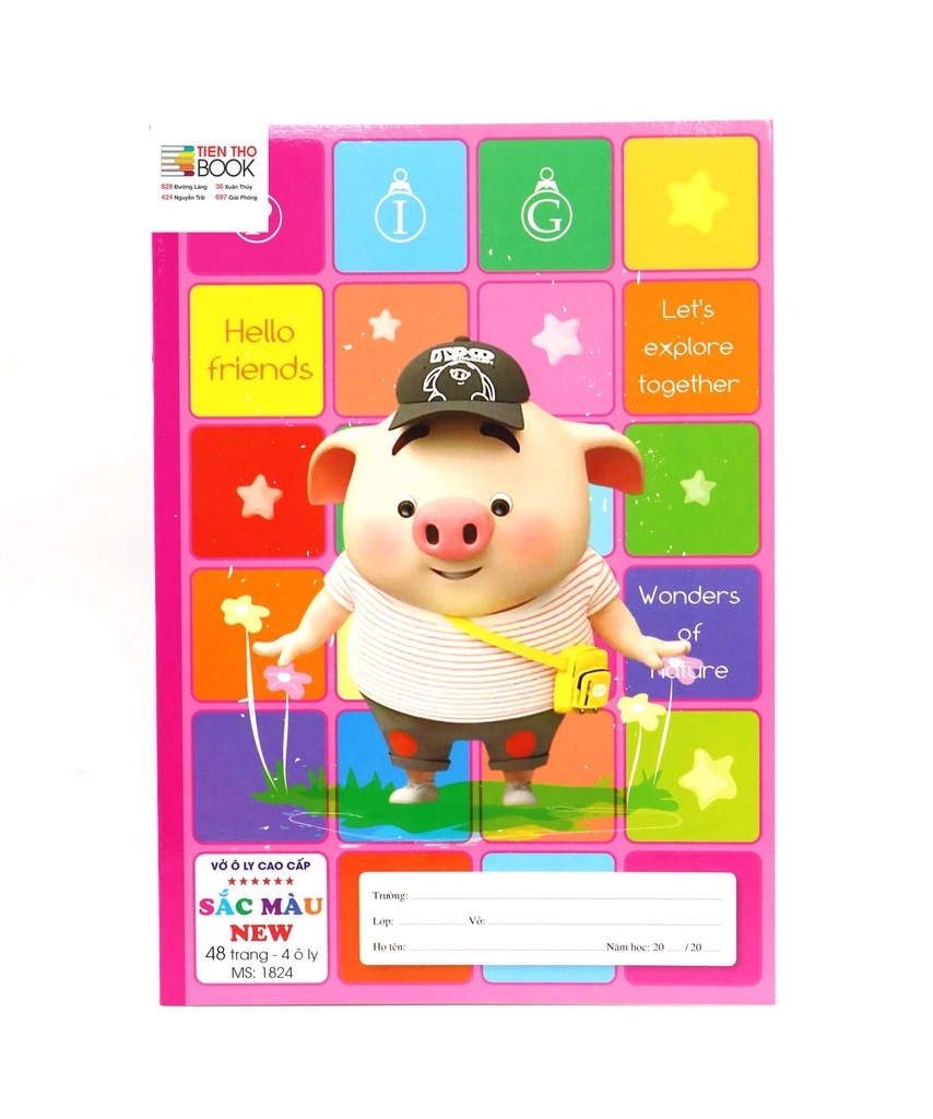 Vở 5 Ô Ly Hải Tiến Sắc Màu 48 Trang 1824