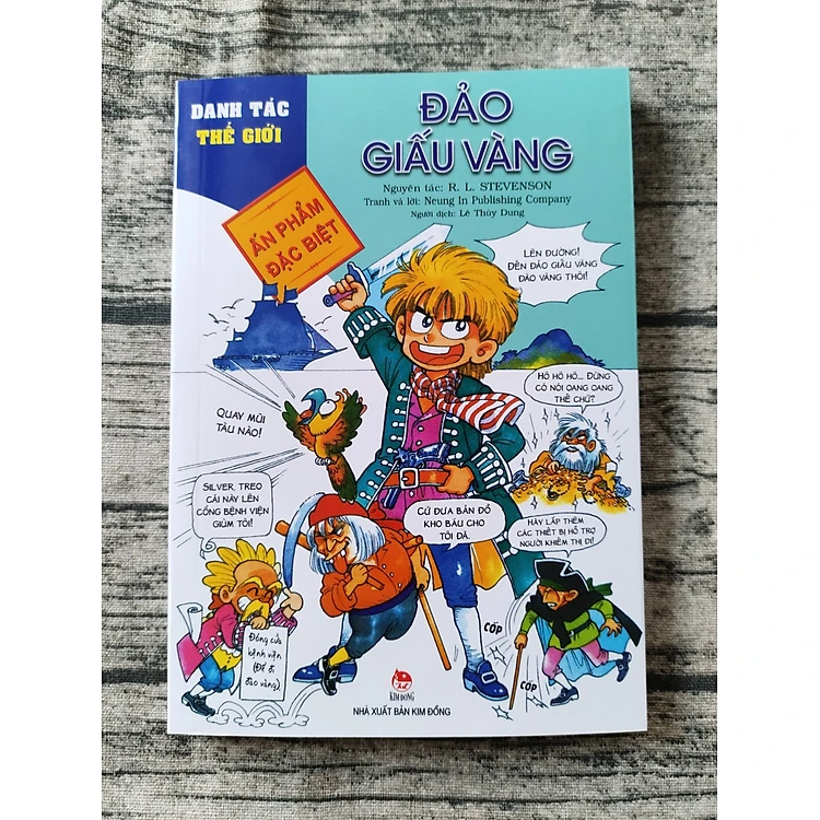 Danh Tác Thế Giới - Đảo Giấu Vàng