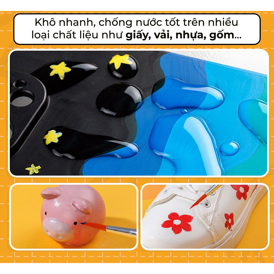 Màu Acrylic Colokit ACR-C010 100ml Tím