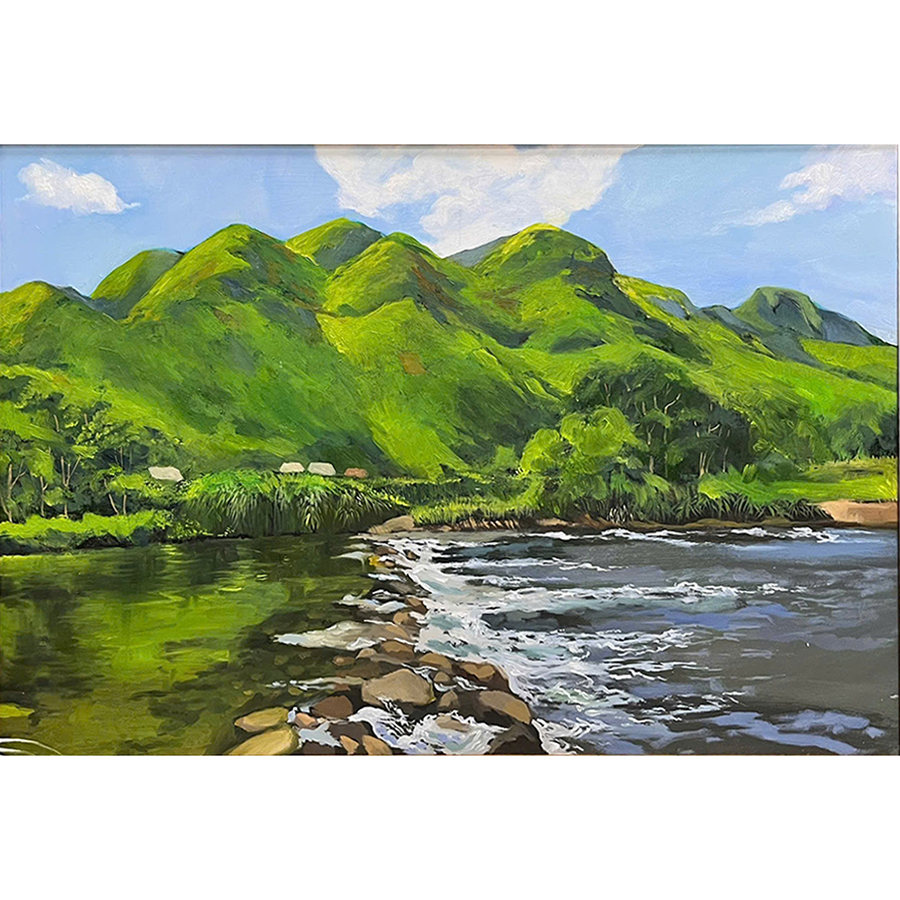 Tranh Sơn Dầu - Một Thoáng Hà Giang - ADC59