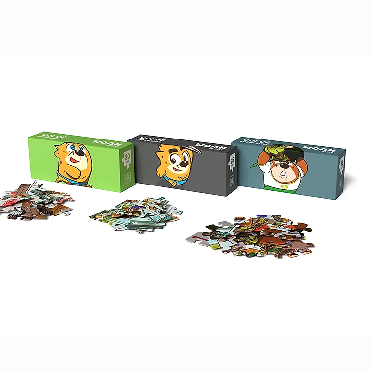 Đồ Chơi Xếp Hình Puzzle Mato - Vui Vẻ Không Quạo