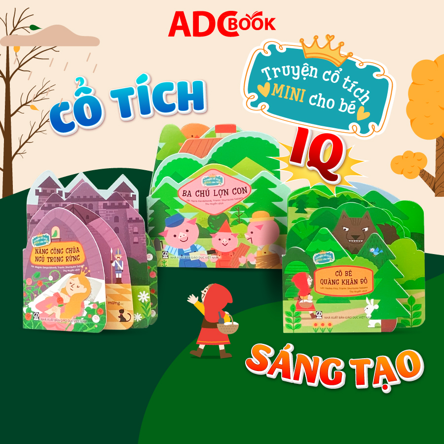 Truyện Cổ Tích Mini Cho Bé (Bộ 3 Cuốn)