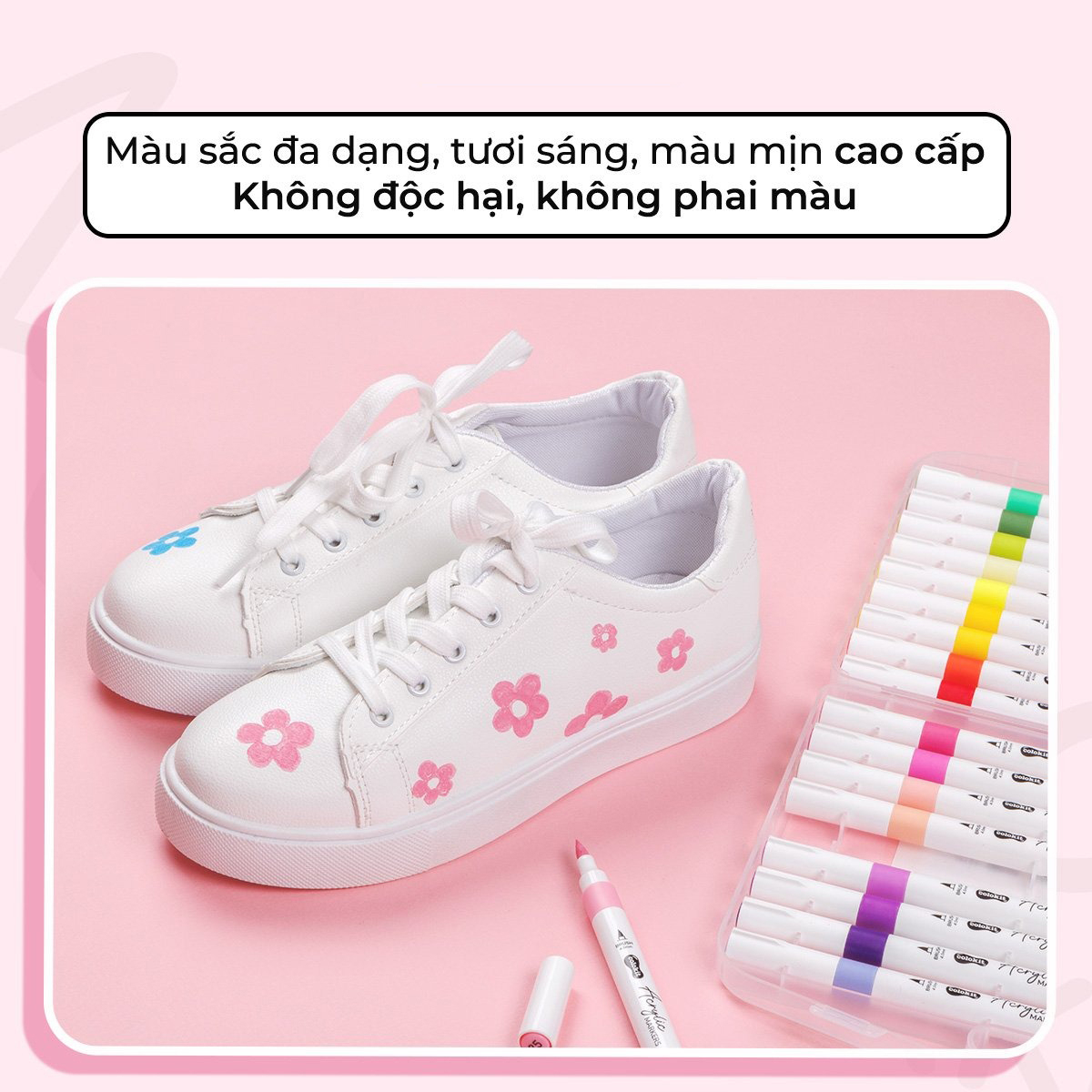 Bút Màu Acrylic ACM-C017 12 Màu