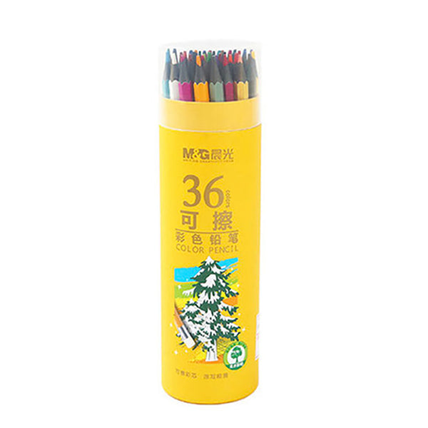 Bút Chì Màu M&G 36 Màu AWPQ0509 Có Tẩy Xóa Được