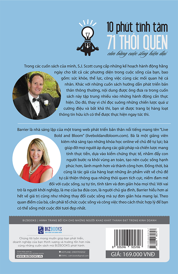 10 Phút Tĩnh Tâm - 71 Thói Quen Cân Bằng Cuộc Sống Hiện Đại