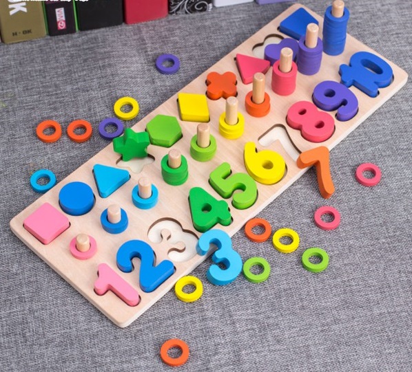 Đồ Chơi Bảng Học Đếm Số Và Hình Học ĐCG-27.1