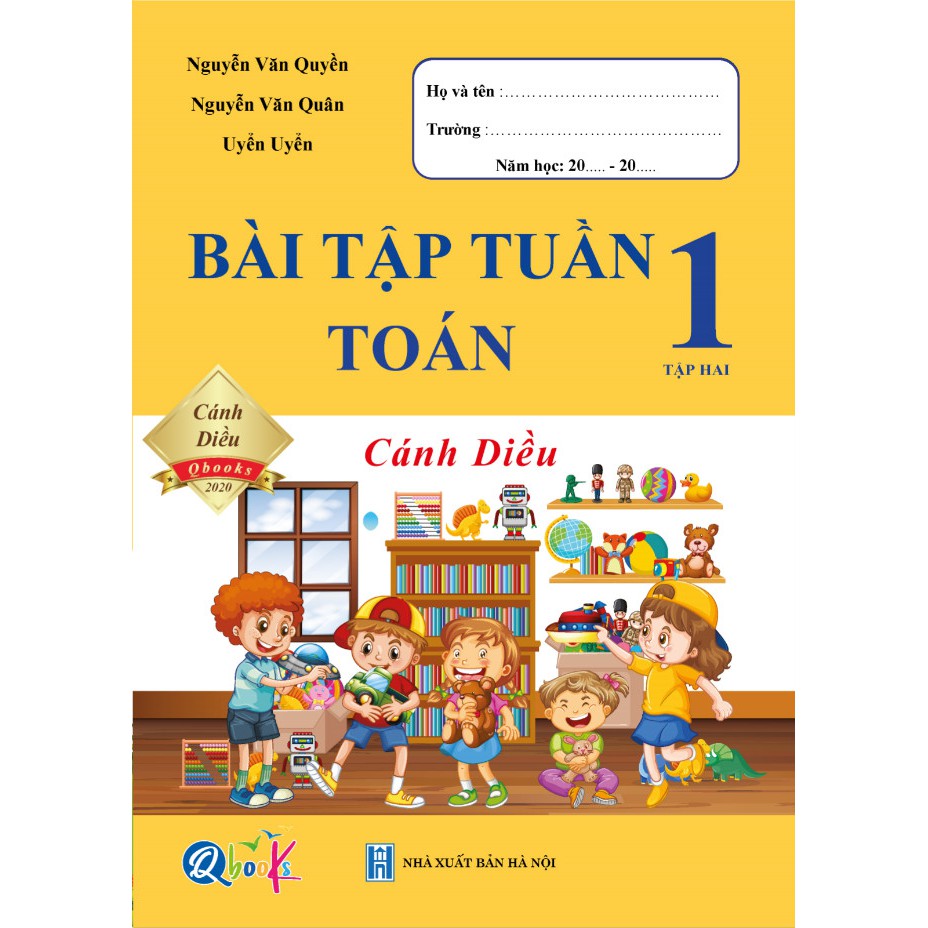 Bài Tập Tuần Toán Lớp 1 Tập 2 (Cánh Diều)