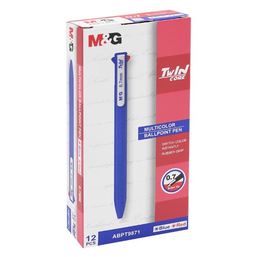Bút Bi M&G ABPT9871 Màu Xanh, Đỏ