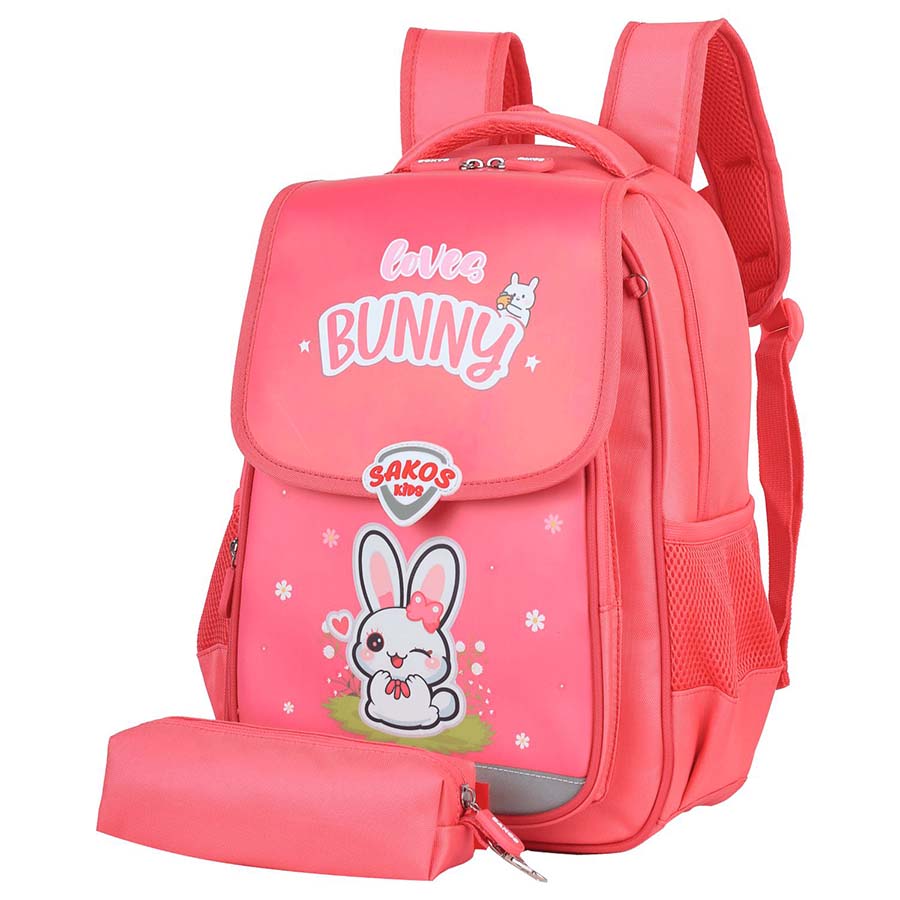 Ba Lô Học Sinh Sakos Kid Conezo - Love Bunny