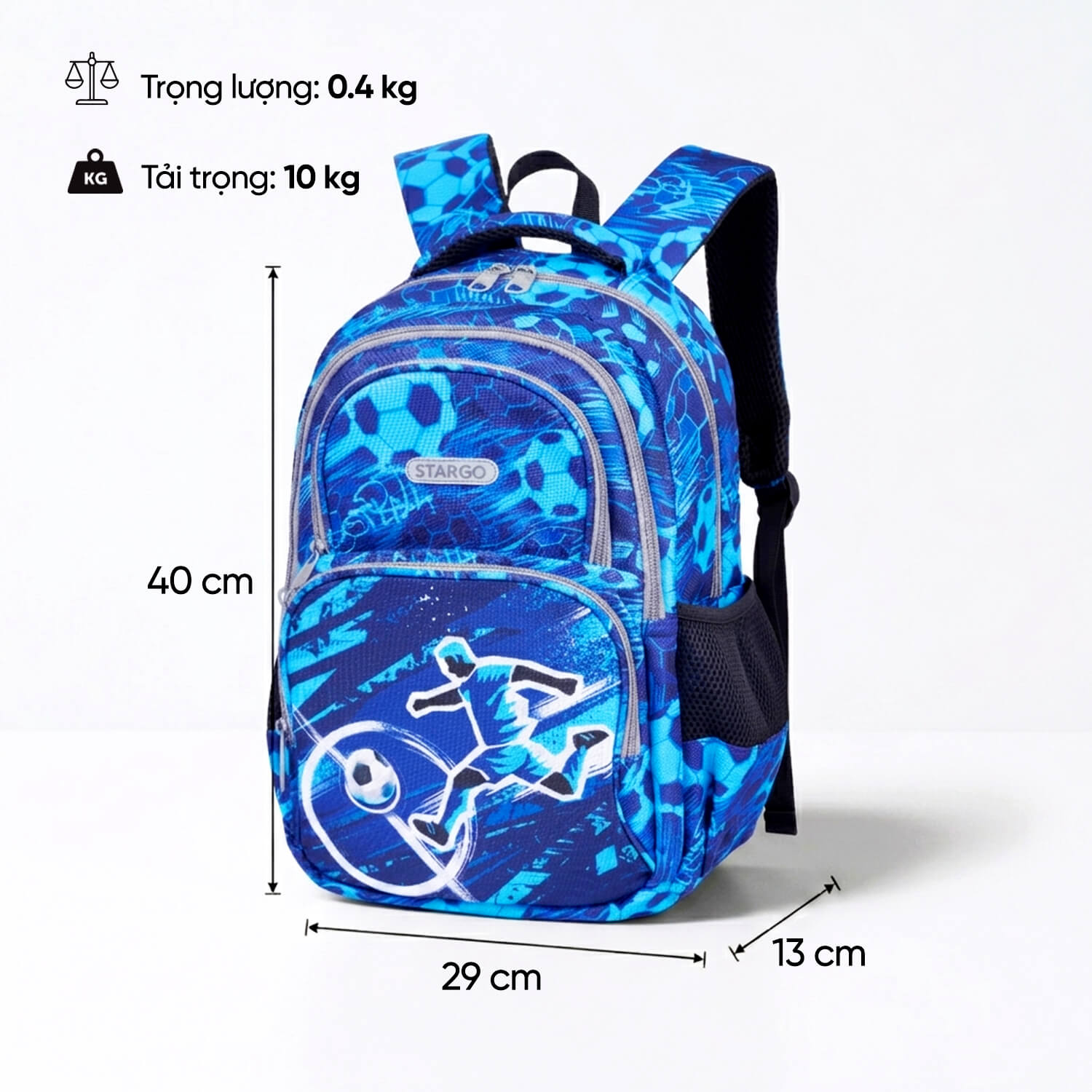 Balo Học Sinh Stargo Wiggy - Play Ball (Sakos)