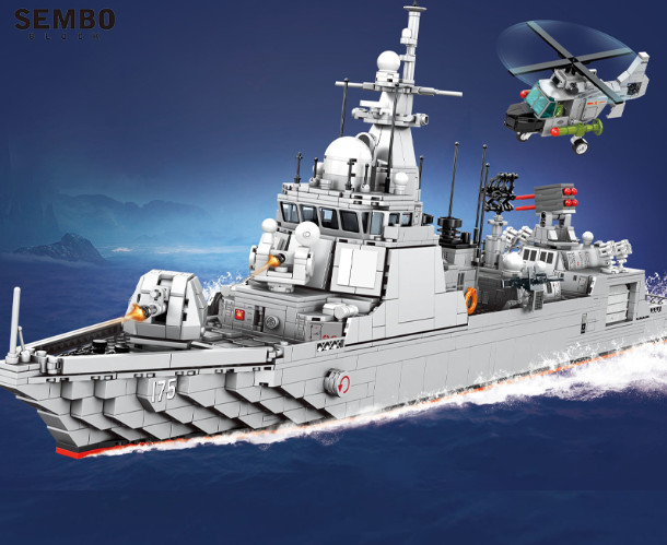 Đồ Chơi Tàu Chiến Hải Quân Sembo 207115