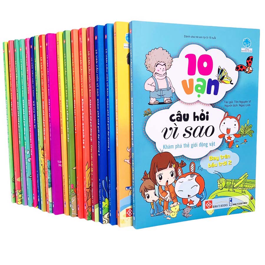 Combo 10 Vạn Câu Hỏi Vì Sao (18 Cuốn)