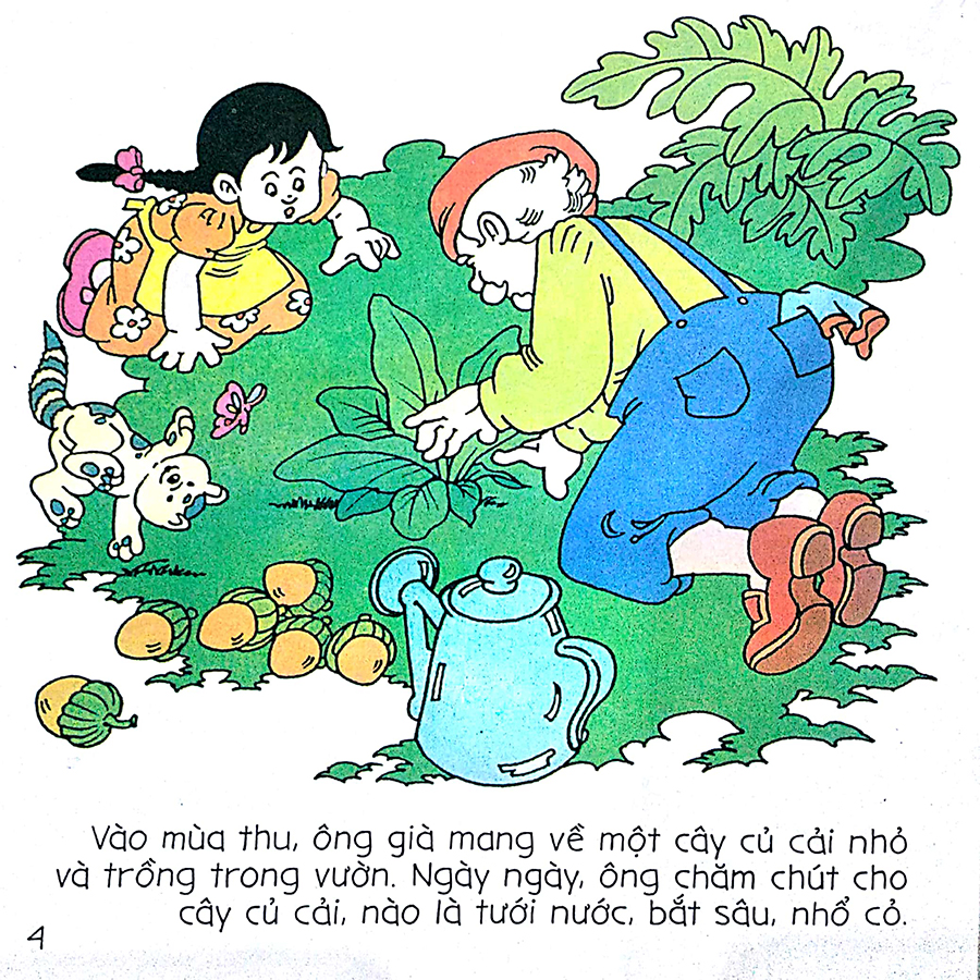 Bé Tập Kể Chuyện - Nhổ Củ Cải