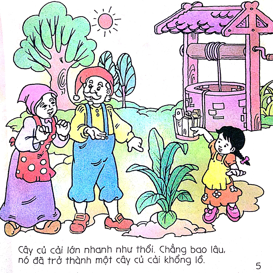 Bé Tập Kể Chuyện - Nhổ Củ Cải