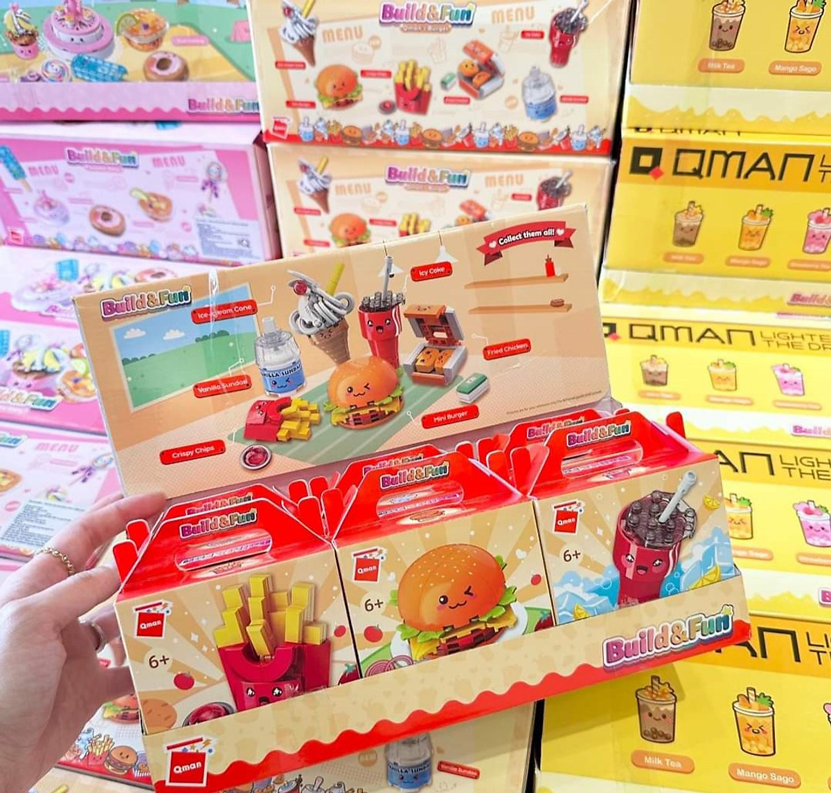Đồ Chơi Xếp Hình Qman 35012: Bữa Trưa Dã Ngoại