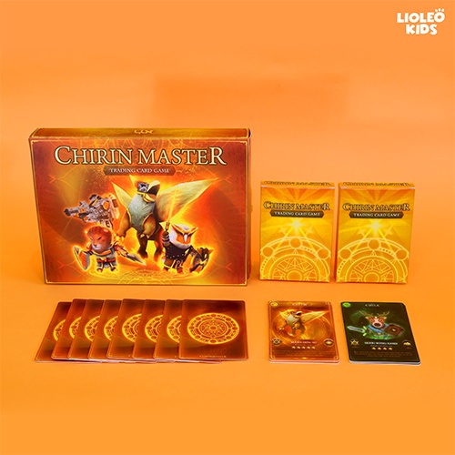 Đồ Chơi Bộ Thẻ Bài Lioleo Kids Hệ Ánh Sáng - Chirin Master Màu Vàng