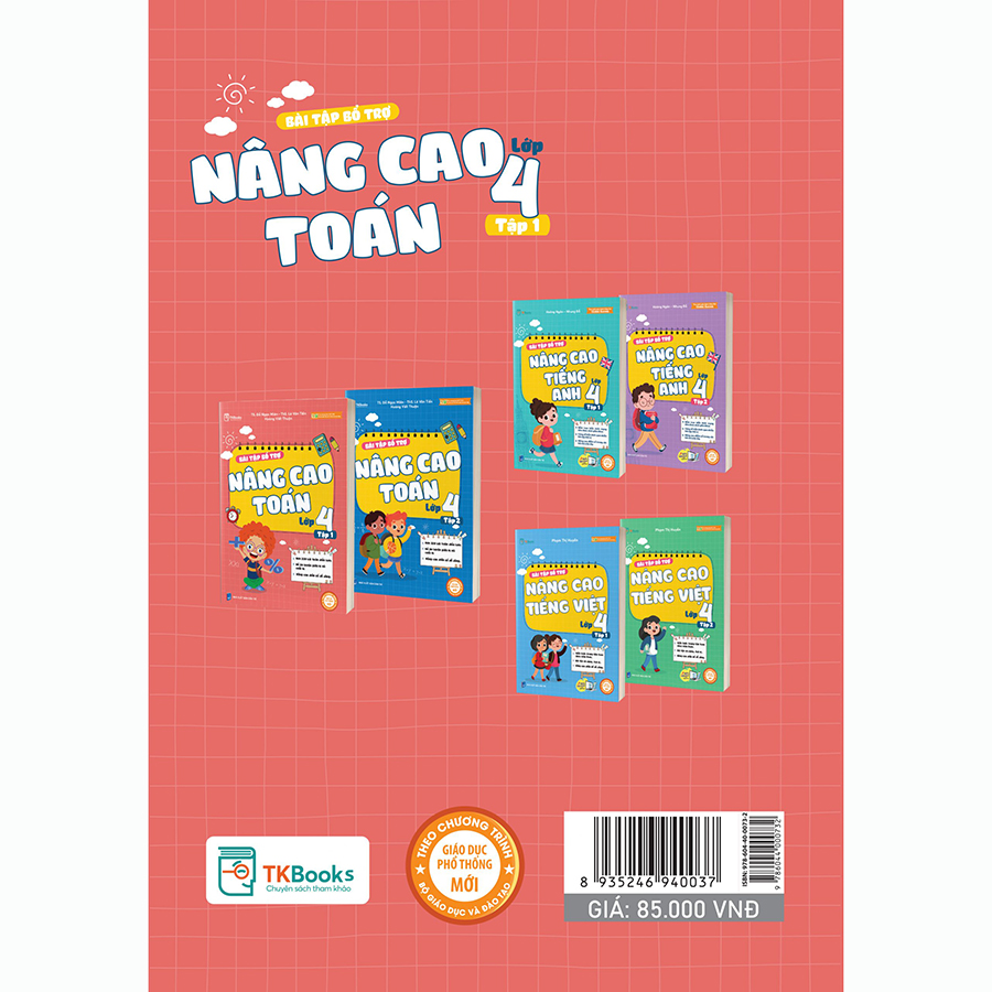 Bài Tập Bổ Trợ Nâng Cao Toán Lớp 4 Tập 1